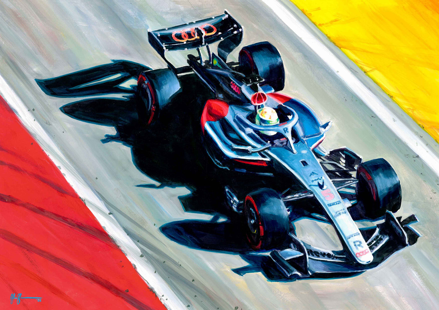 “Firstborn” Audi R26 - Gabriel Bortoleto