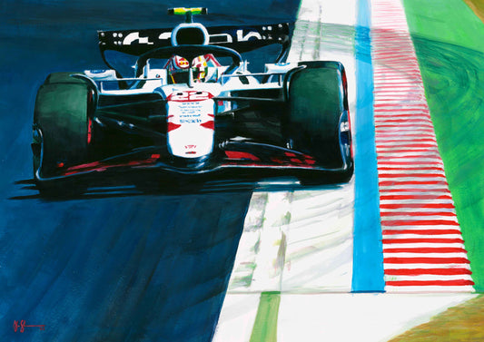 Yuki Tsunoda - 2025 Japanese GP Honda Special Livery