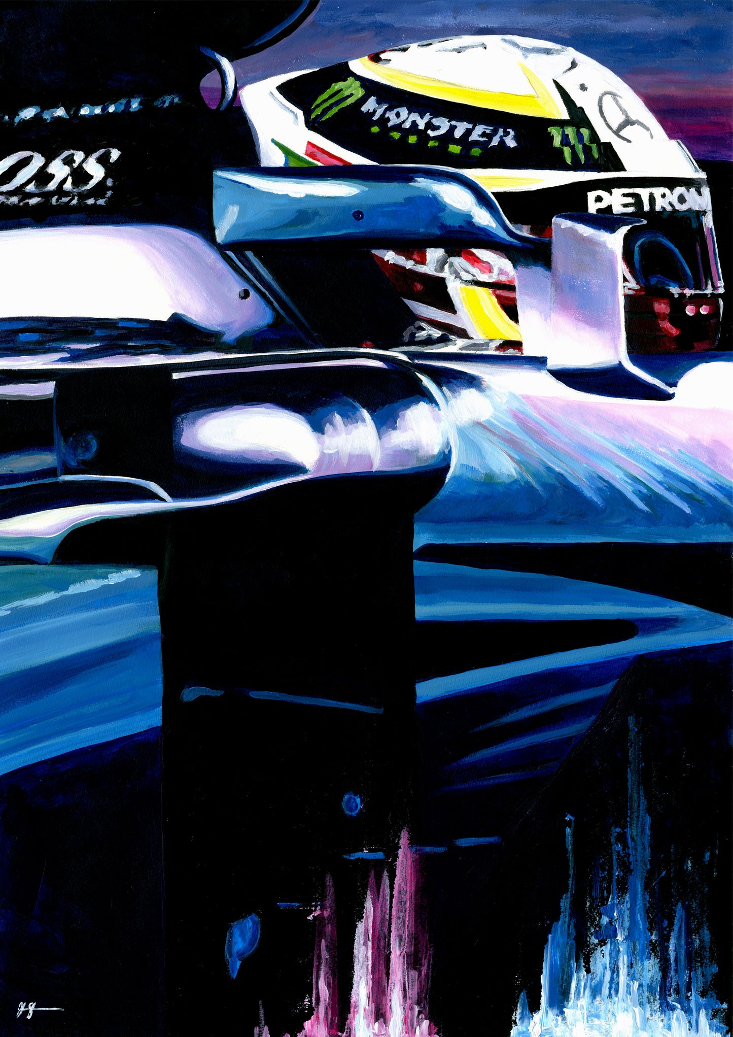 Lewis Hamilton - 2017 Singapore GP Winner - Mercedes-AMG W08