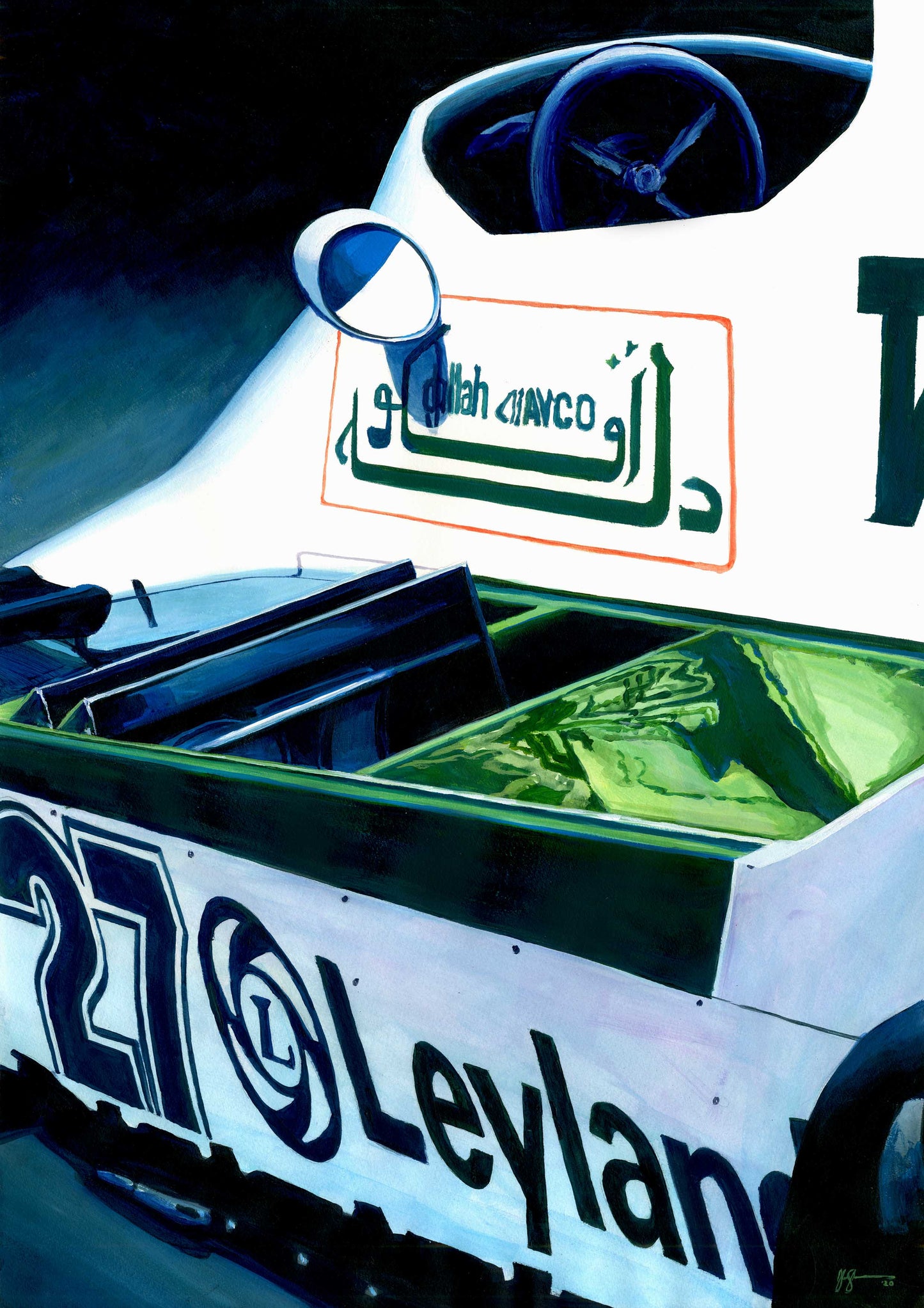 Alan Jones - 1980 F1 World Champion - Williams Ford SW07B