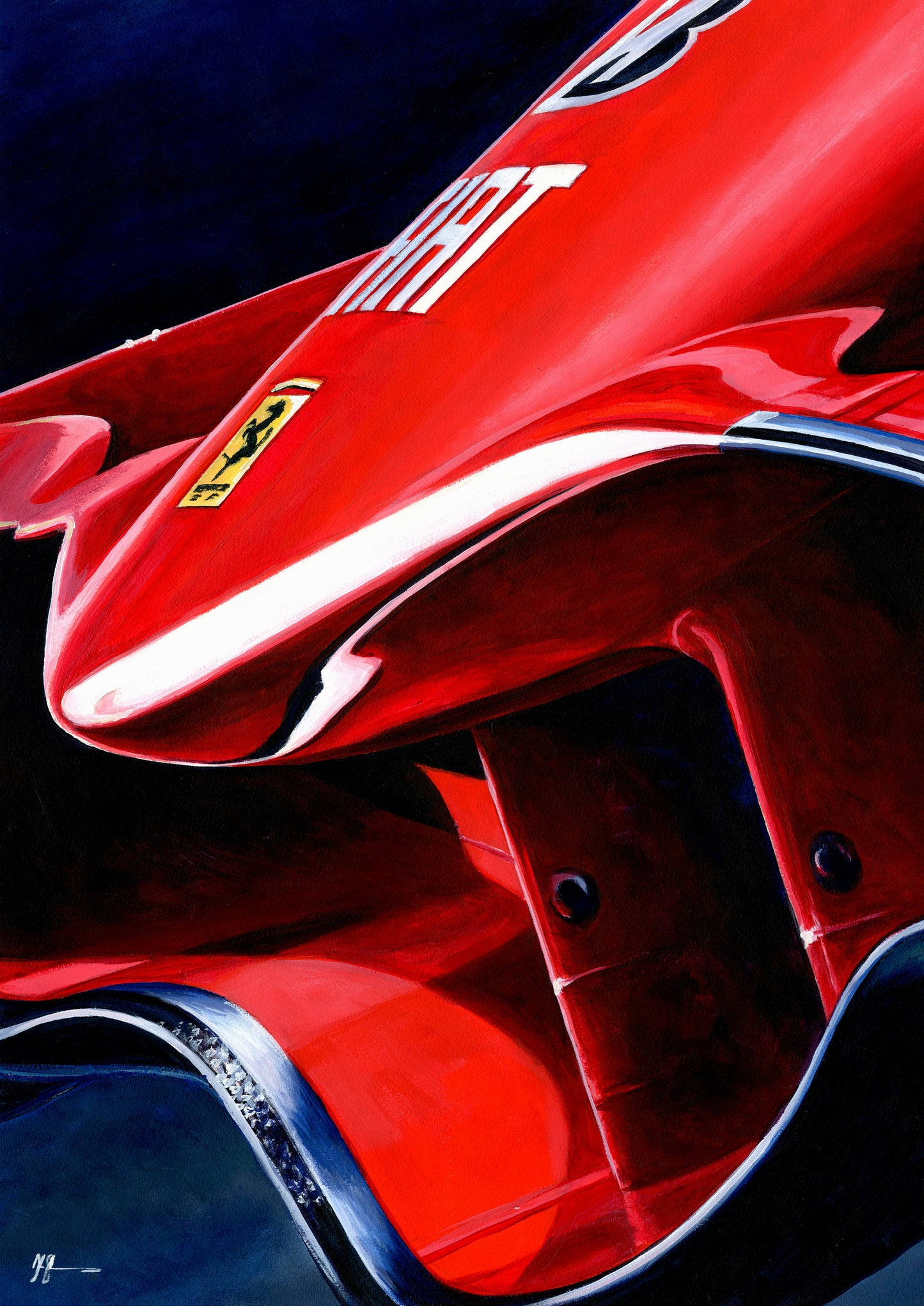 Kimi Raikkonen - 2007 F1 World Champion - Ferrari F2007