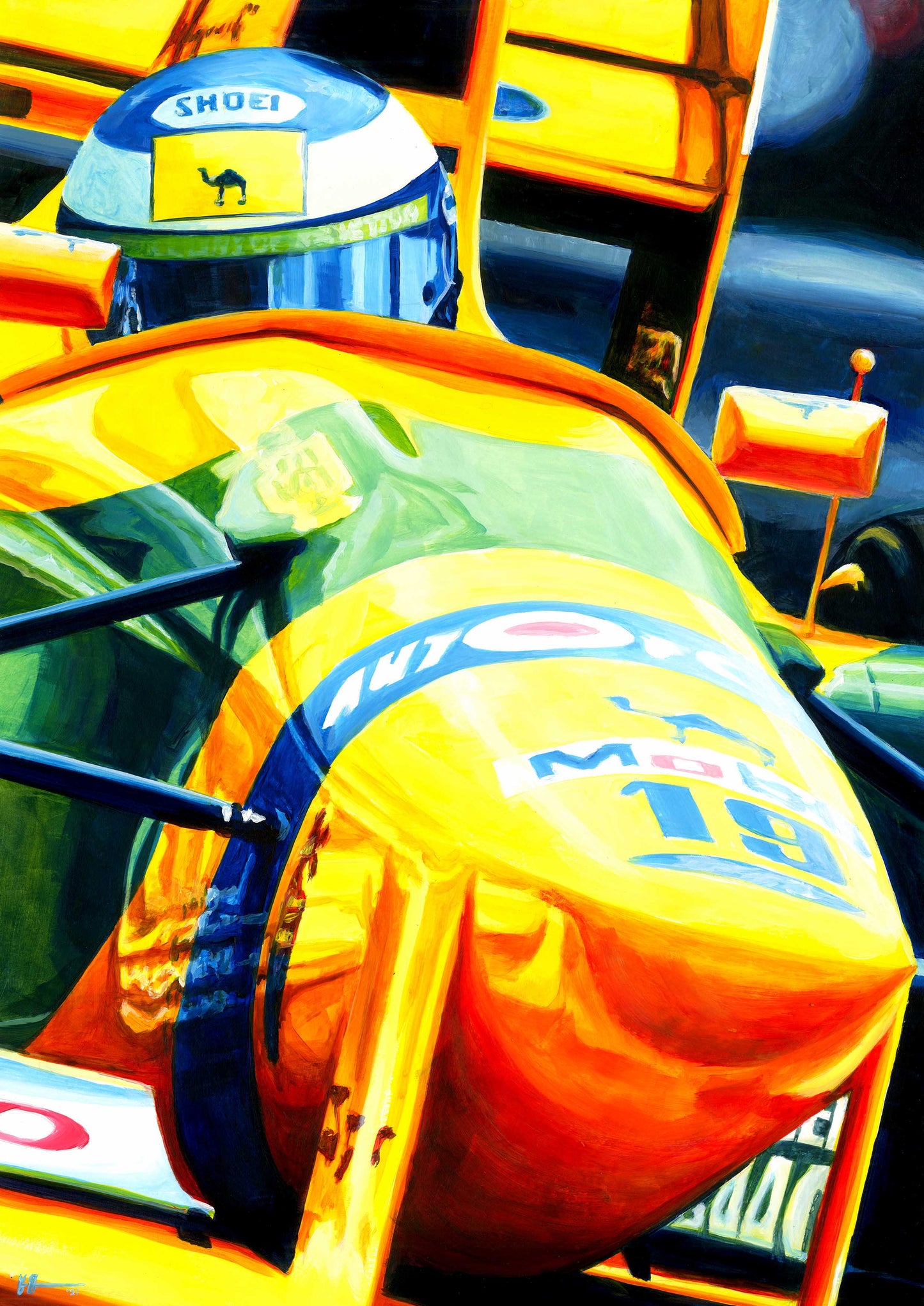 Michael Schumacher - First Win - 1992 Belgian GP - Benetton Ford B192