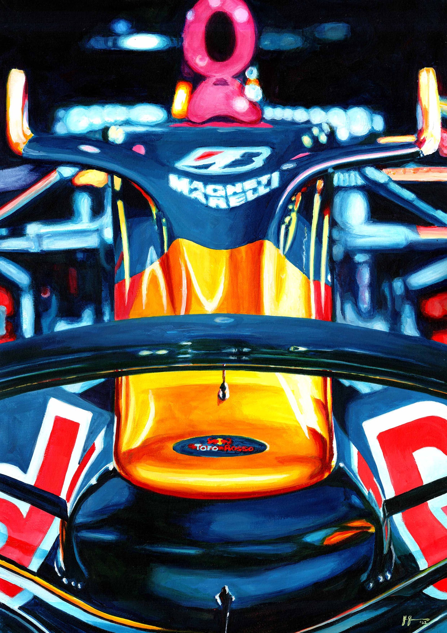 Sebastian Vettel - Toro Rosso STR3 2008