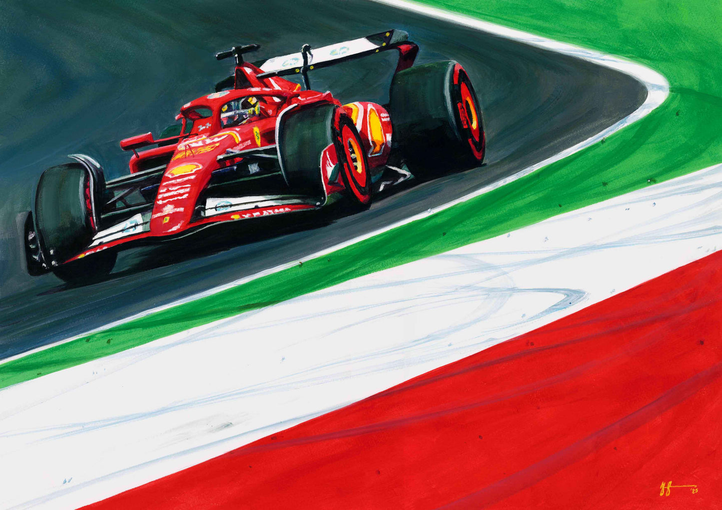 Charles Leclerc - 2024 Italian GP Winner - Scuderia Ferrari SF24