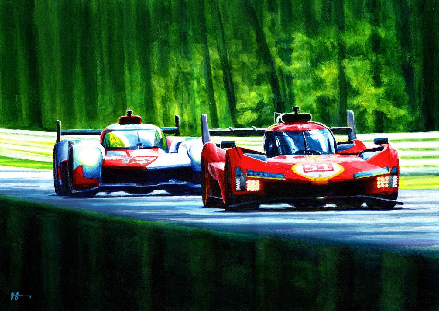 ORIGINAL - Ferrari AF Corse 499P - 2023 Le Mans 24hrs Winner