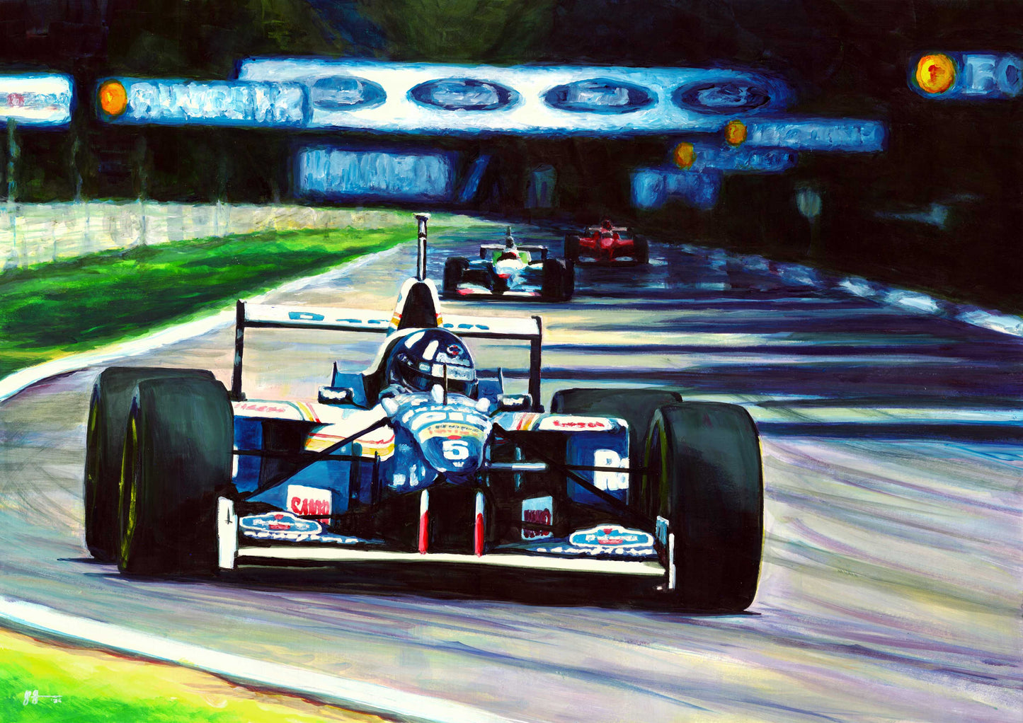 Damon Hill - 1996 Belgian Grand Prix Winner
