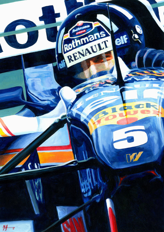 Damon Hill - 1996 F1 World Champion - Williams Renault FW18