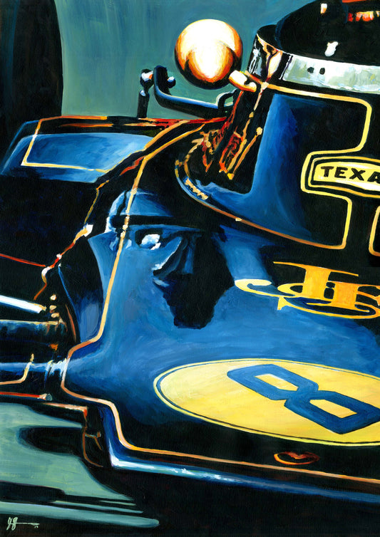 Emerson Fittipaldi - 1972 F1 World Champion - Lotus 72D