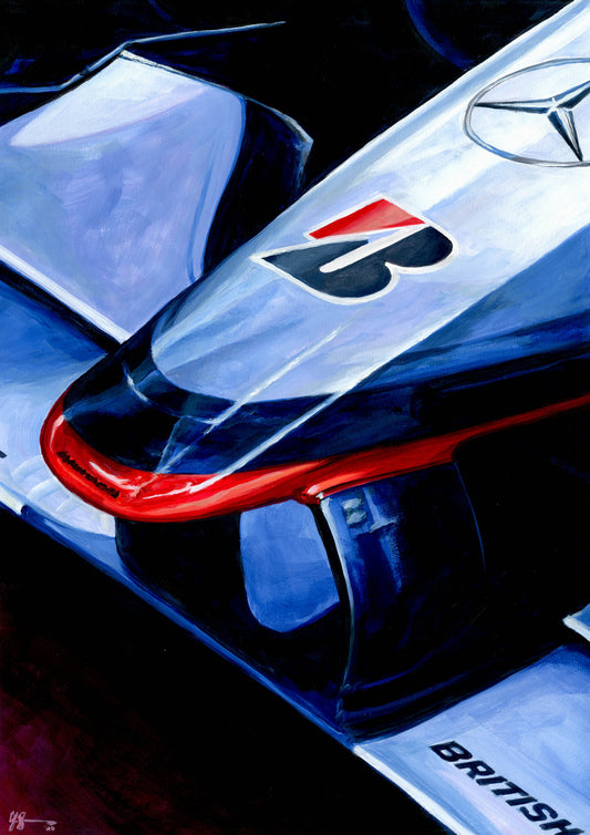 Mika Hakkinen - 1998 F1 World Champion - Mclaren Mercedes MP4/13