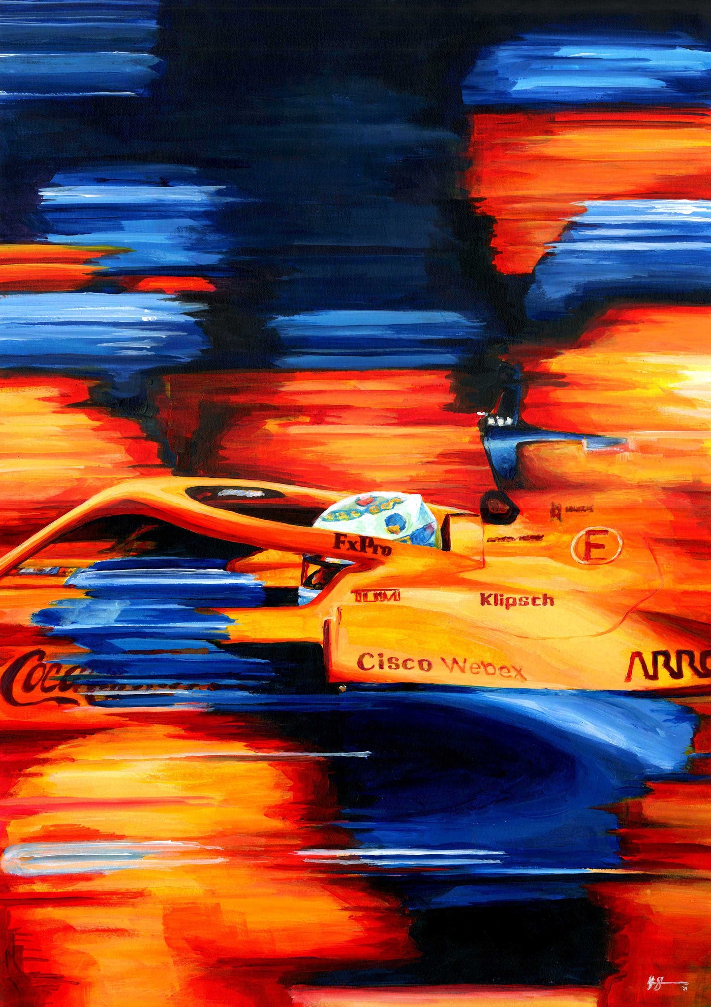 Daniel Ricciardo – 2021 McLaren MCL35M