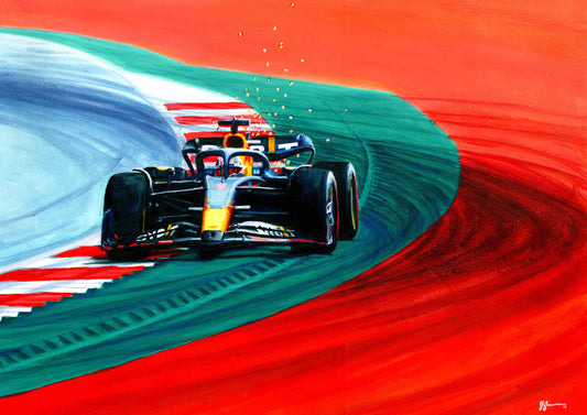 ORIGINAL - Max Verstappen - 2023 Austrian GP Winner - Red Bull RB19