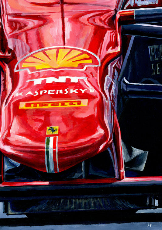 Sebastian Vettel - 2015 Malaysian GP - Ferrari SF15T